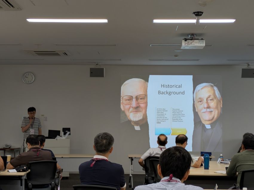 中华省代表，北京中国学中心古嘉文博士报告