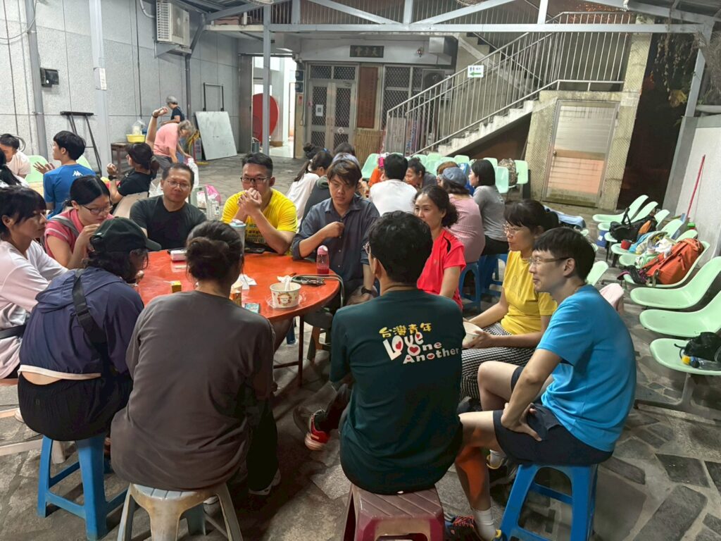 第一天晚上的 circle 分享時間