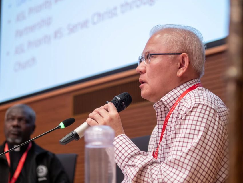 澳洲省省會長武金權神父主持普世性使徒優先的議程