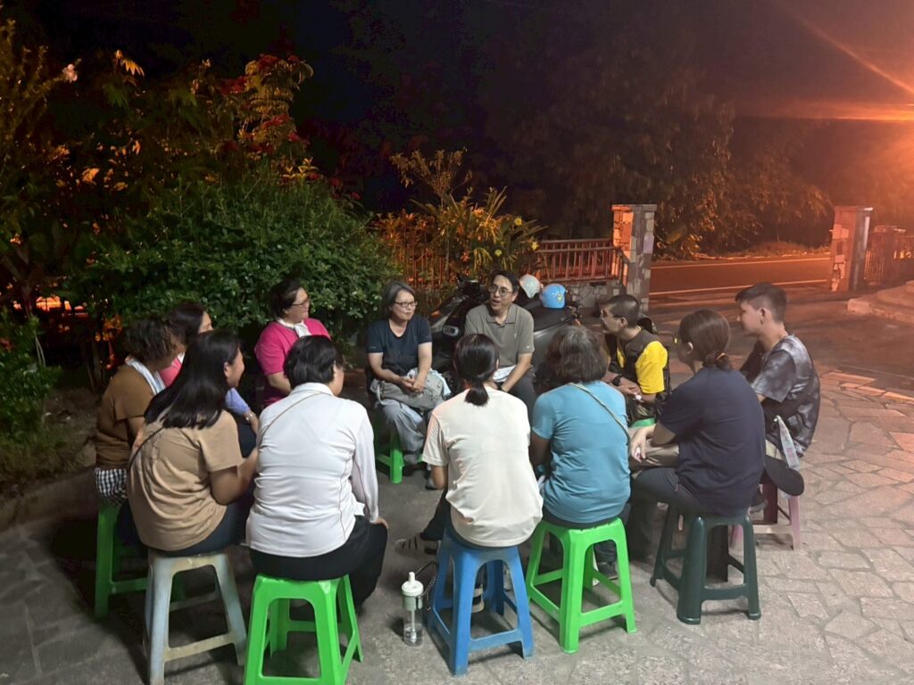 第一天晚上的 circle 分享時間