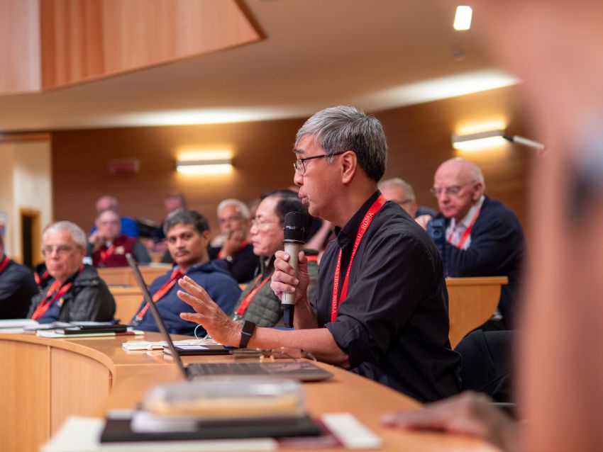 亞太區聯會主席威萊神父