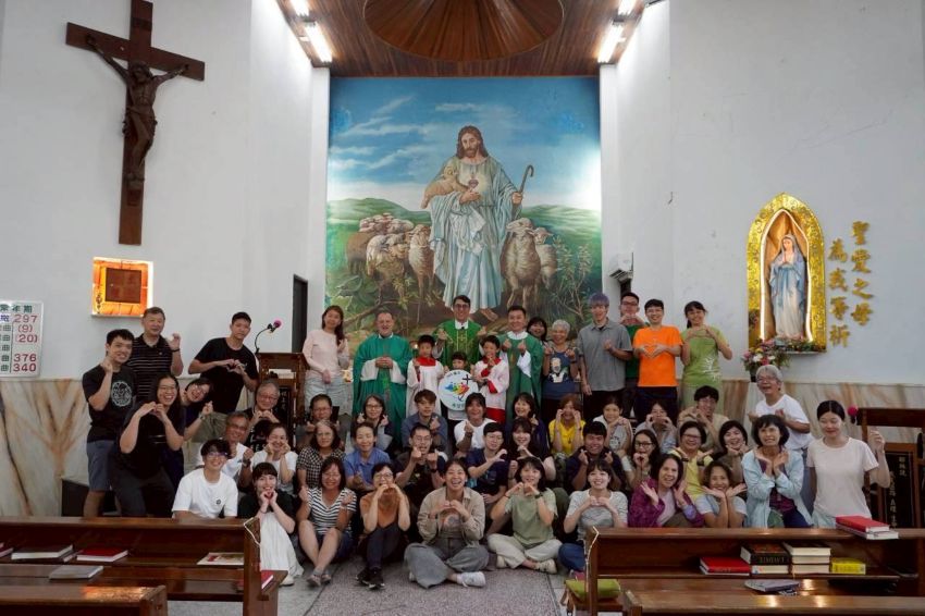 朝聖終點北濱天主堂