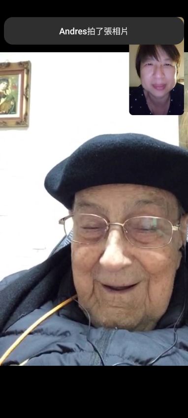 瑪達肋納與賴神父最後一次意外的視訊