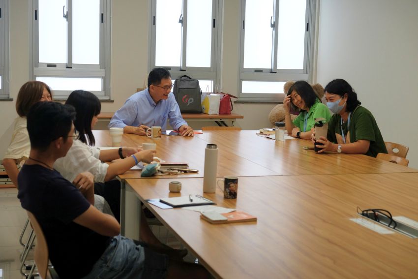 蘇英麟博士擔任靈修交談協調人