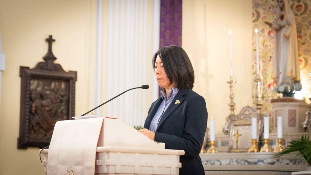 利瑪竇中學張慧玲校長