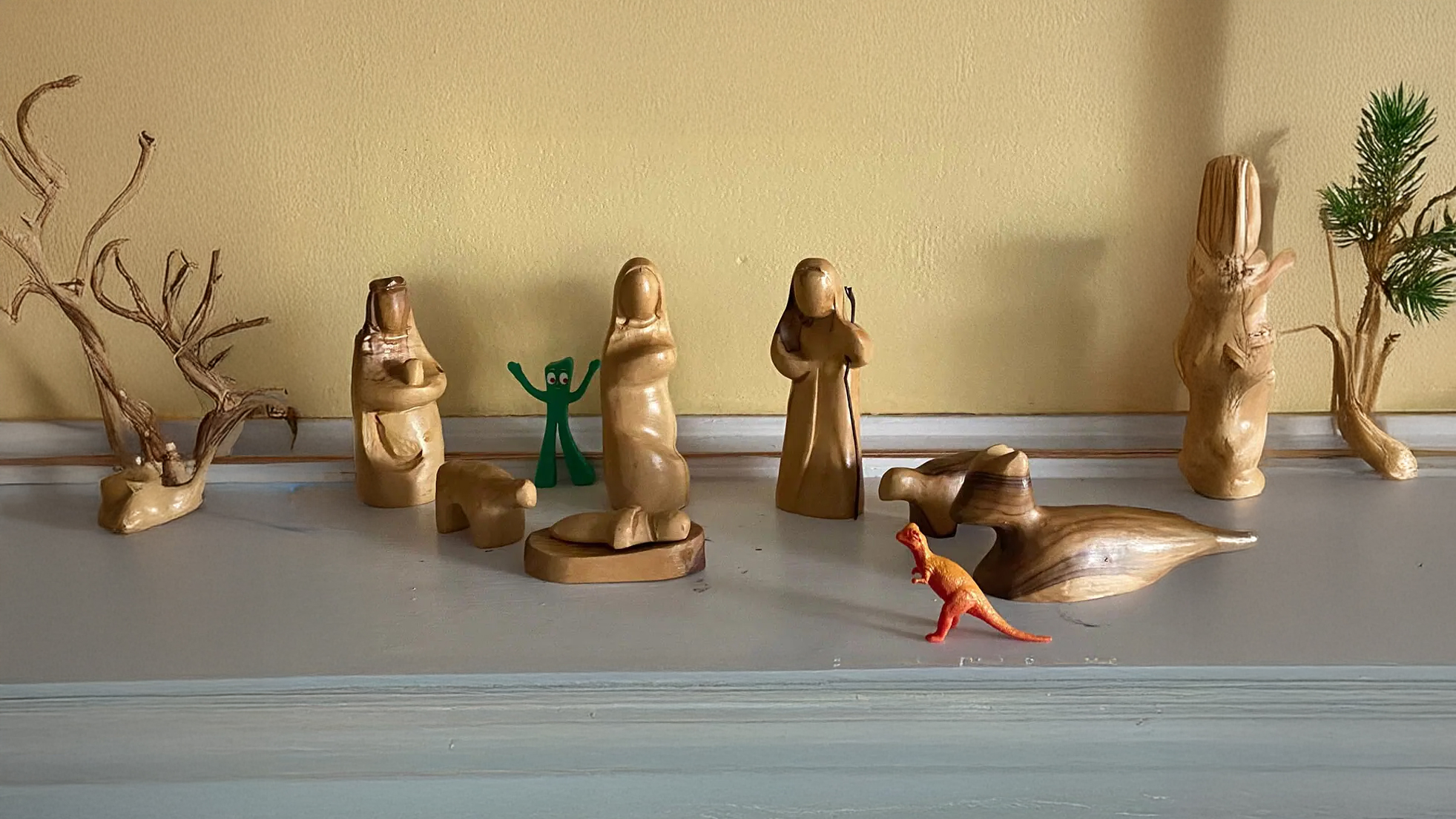 以想像力默觀前往白冷的旅途