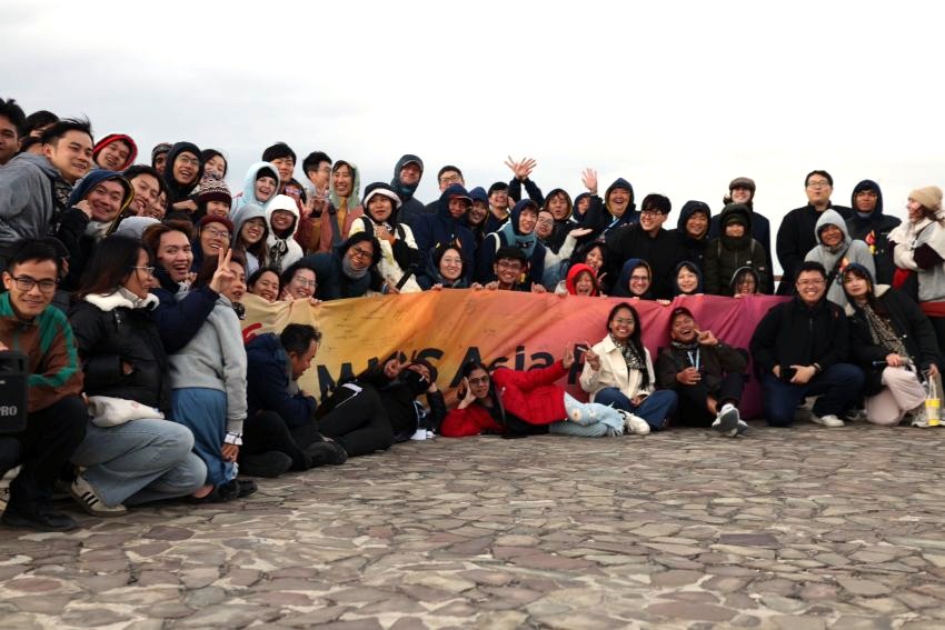 離別前，亞太青年到鹿港一遊