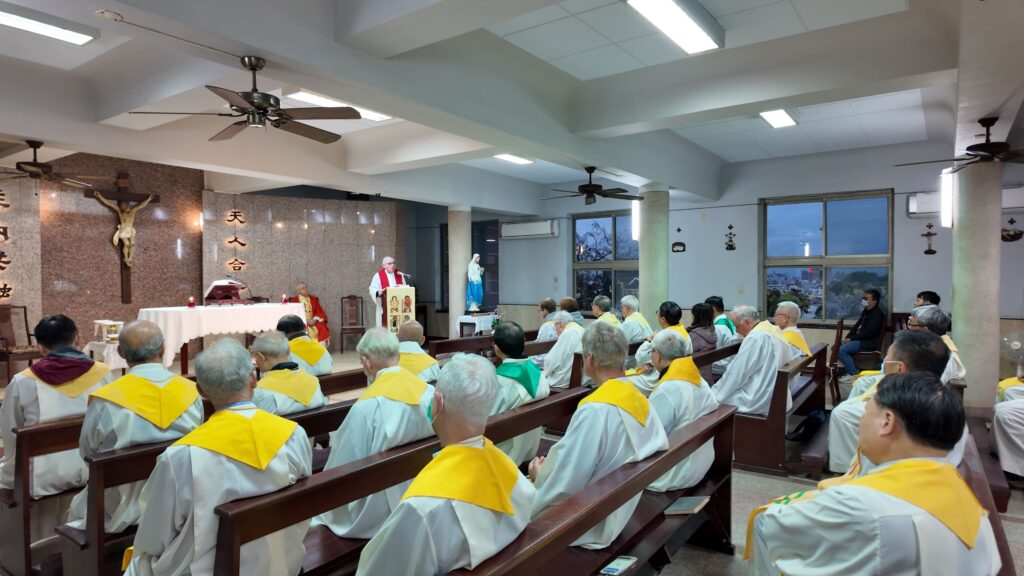 南耀寧神父彌撒中證道